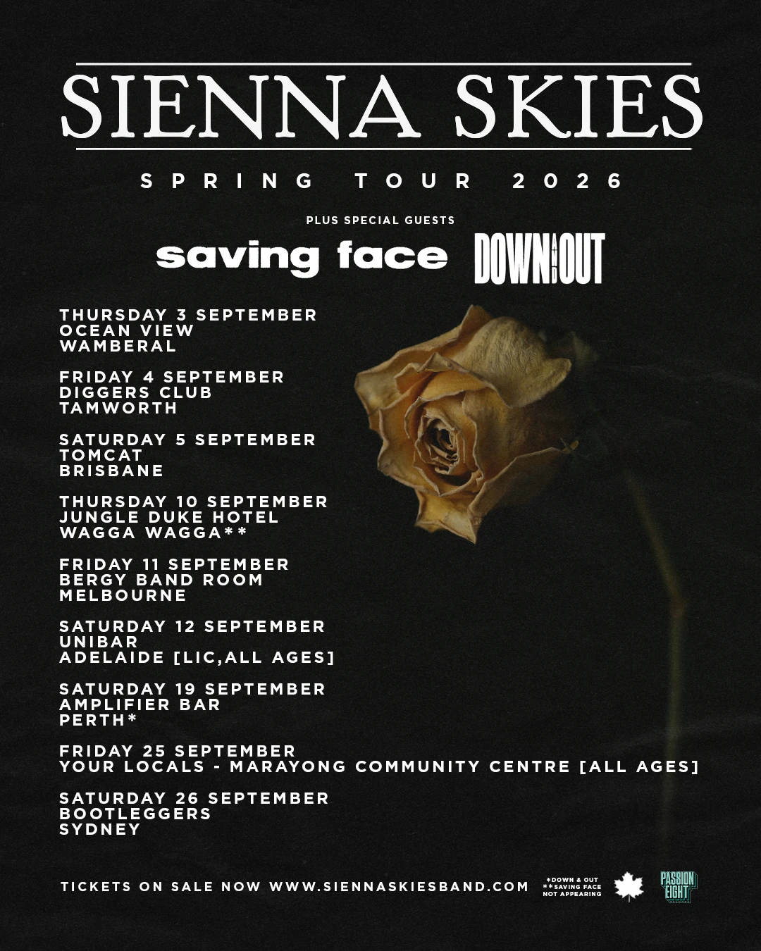 Last Words - Sienna Sept 2026